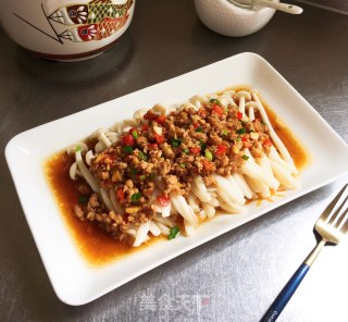 肉末白玉菇的做法步骤：7