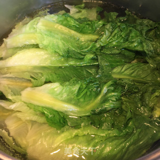 蒜蓉浇汁生菜的做法步骤：4