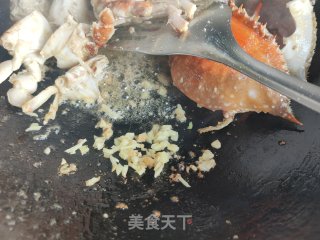 梭子蟹炒青椒的做法步骤：6