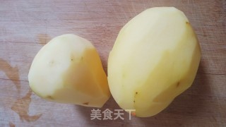 米饭杀手肉末土豆的做法步骤：1