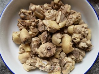 芥兰土豆炖柴鸡的做法步骤：3