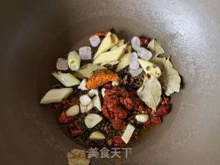 芥兰土豆炖柴鸡的做法步骤：5
