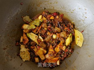 芥兰土豆炖柴鸡的做法步骤：6