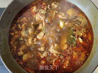 芥兰土豆炖柴鸡的做法步骤：13