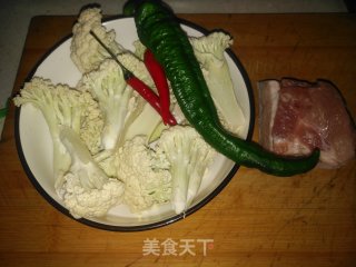 干锅菜花的做法步骤：1