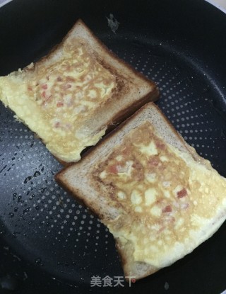 吐司厚蛋烧的做法步骤：8