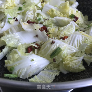 快炒娃娃菜的做法步骤：6