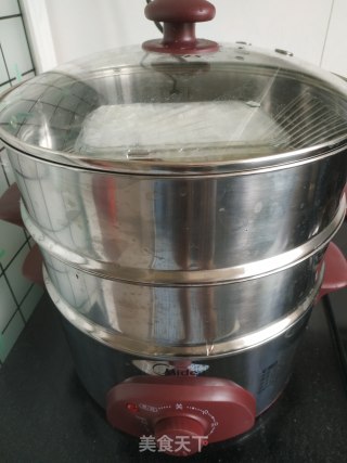 红枣糯米切糕的做法步骤：11