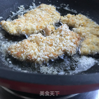 香酥鸡排的做法步骤：7