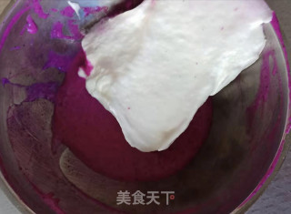 火龙果溶豆棒的做法步骤：7