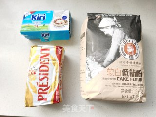 蓝莓芝士迷你磅蛋糕的做法步骤：1