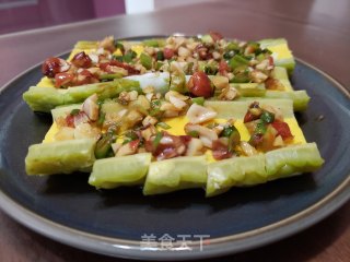 鸡蛋蒸苦瓜的做法步骤：15
