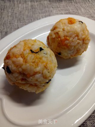 香蕉肉松饭团的做法步骤：5