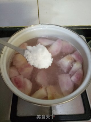 蜜桃糖水的做法步骤：3