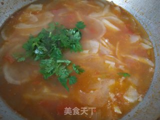 老黄瓜西红柿土豆汤的做法步骤：7