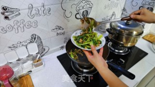 香辣小油菜的做法步骤：11
