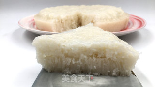 广式白糖糕，材料简单口感醇香，爽口不粘牙，有一种独特的香味。的做法步骤：14