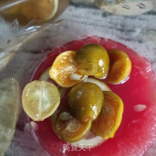 西瓜青桔冷泡茶的做法步骤：5