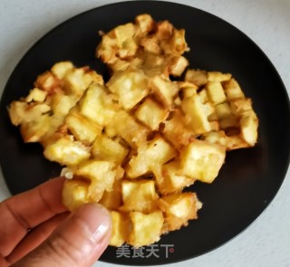 红薯饼的做法步骤：11