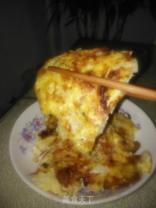包菜蛋饼的做法步骤：8