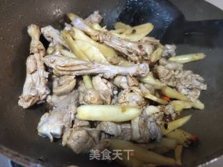 鸭肉烧苦瓜的做法步骤：7
