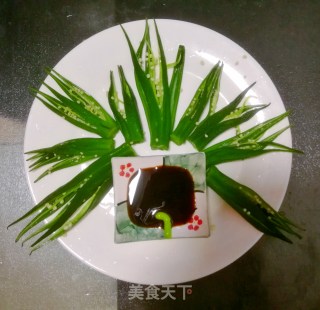 青芥秋葵的做法步骤：6
