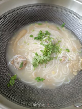 竹荪排骨汤粉的做法步骤：10