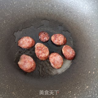 黄瓜烤肠沙拉的做法步骤：8