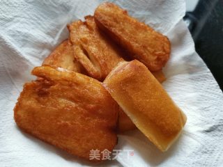 炸馒头片的做法步骤：7