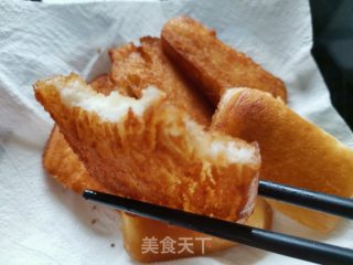 炸馒头片的做法步骤：9