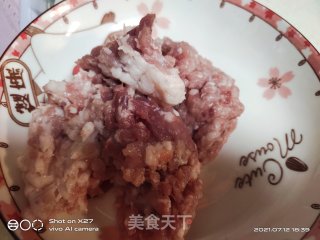 肉末炒酸豆角糟白菜的做法步骤：2