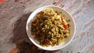 肉末炒酸豆角糟白菜的做法步骤：8