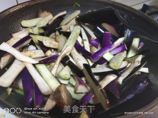 五花肉烧茄子的做法步骤：3