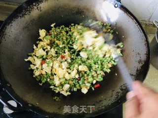 豇豆菜脯炒鸡蛋的做法步骤：14