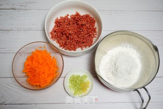 牛肉胡萝卜包子，法帅蒸烤箱做法的做法步骤：3