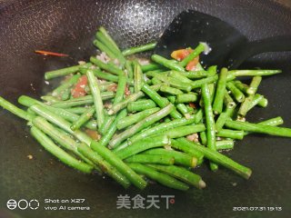 豆角炒肉末的做法步骤：4