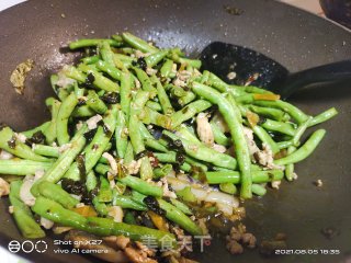 豆角炒肉末的做法步骤：6