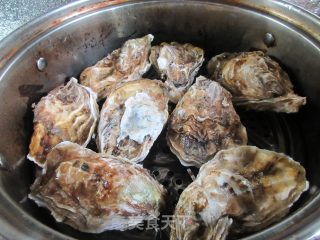 清蒸生蚝的做法步骤：4