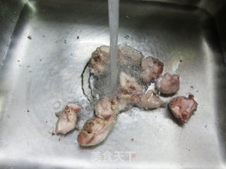 兔腿烧茭白的做法步骤：6