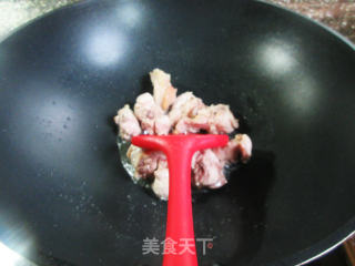 兔腿烧茭白的做法步骤：7