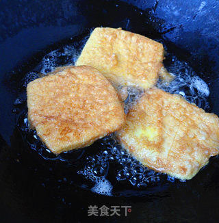 鸡蛋——鸡蛋炸馒头片的做法步骤：6