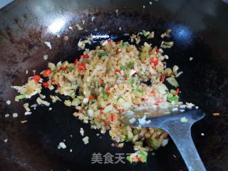 炒榨菜丁的做法步骤：6