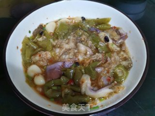 辣椒蒸茄子的做法步骤：12