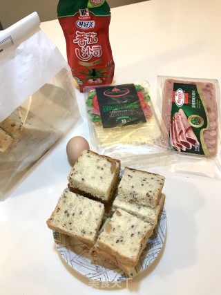烤迷你三明治的做法步骤：1