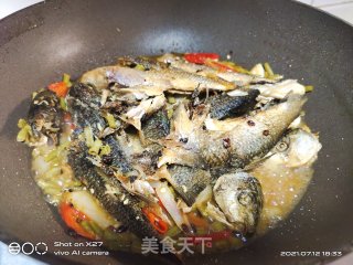 豆角烧干鱼的做法步骤：4