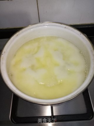 玉米面粥的做法步骤：4