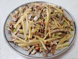 凉拌土豆丝五香豆腐的做法步骤：12