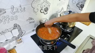 西红柿鸡蛋猫耳朵的做法步骤：13
