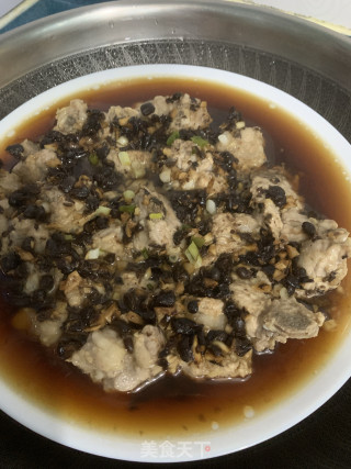 豆豉蒜蓉蒸排骨的做法步骤：7