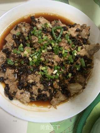 豆豉蒜蓉蒸排骨的做法步骤：8